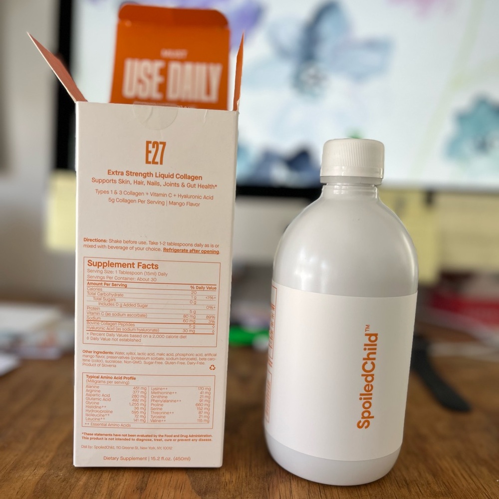 Unopened Spoiled Child E27 Liquid Collagen